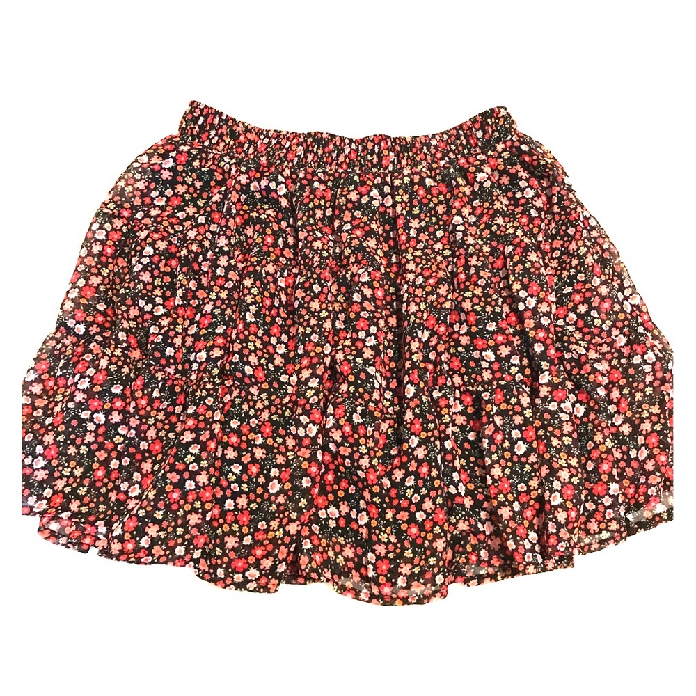 Forever 21 Mini Floral Skirt